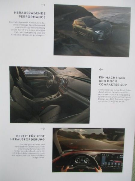 Cupra Terrarmar Produktinfo Januar 2025