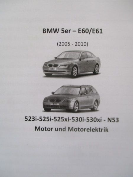 TEC Verlag BMW 5er E60 E61 Touring 2005-2010 Reparaturleitfaden