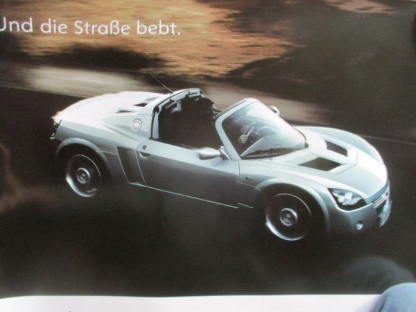 Opel Speedster Großformat Poster ca.59x83cm