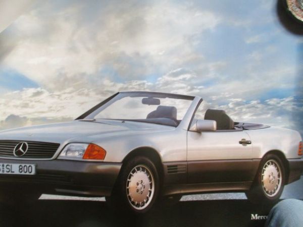 Mercedes Benz SL R129 Poster 1989 ca.59x83cm Format