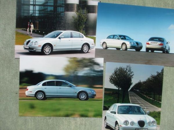 Jaguar S-Type Pressemappe Modelljahr 1999