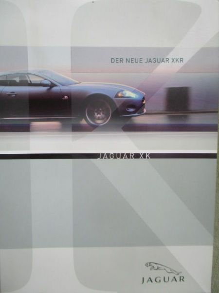Jaguar XKR Pressemappe Oktober 2006
