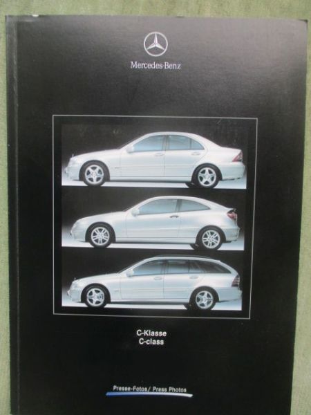 Mercedes Benz C-Klasse W203 Pressemappe