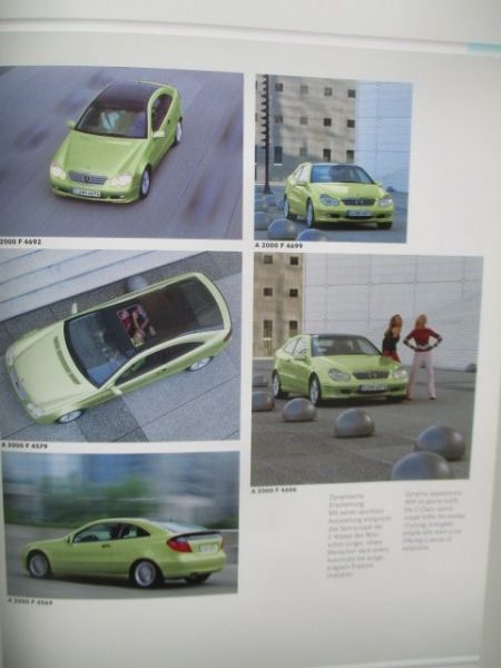 Mercedes Benz C-Klasse W203 PressemappeMercedes Benz C-Klasse W203 Pressemappe