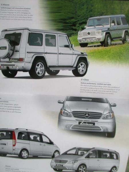 Lorinser Modellübersicht 2005