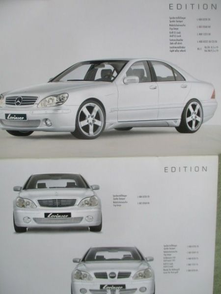 Lorinser Mercedes Benz S-Klasse W220 Modellpflege 10/2004