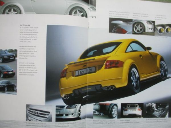 Abt Sportsline Audi TT (8N) Prospekt+Preisliste Februar 2001