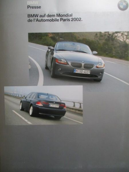 BMW Mondial del Automobile Paris 9-2002