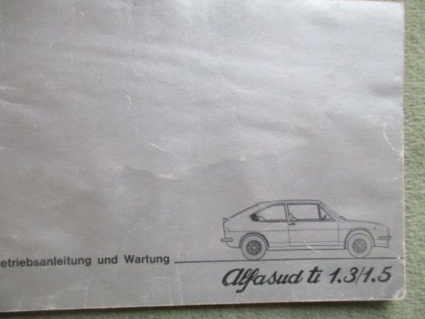 Alfa Romeo ti 1.3 1.5 November 1978