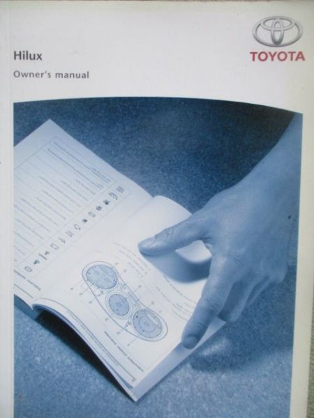 Toyota Hilux (N25 N2) Owners Manual Bordbuch 2010