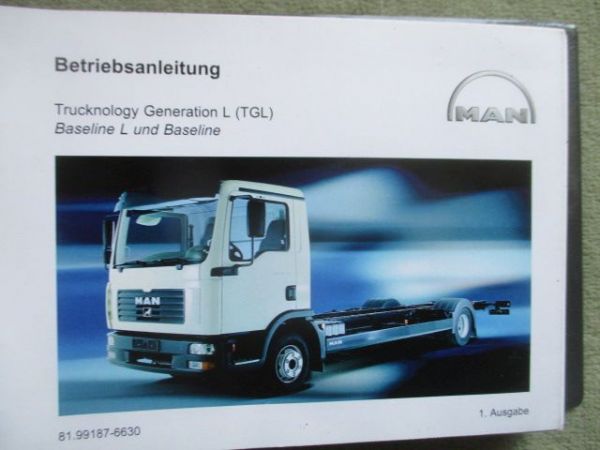 MAN Generation L (TGL) Bordbuch Deutsche