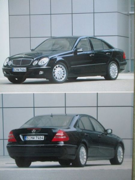 Mercedes Benz E-Klasse W211 E-Guard Sonderschutz Oktober 2002