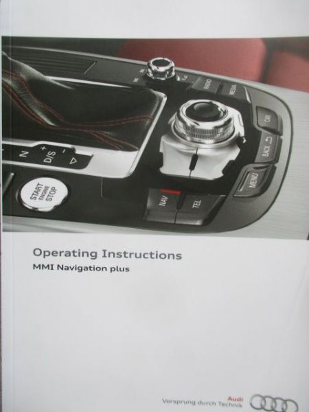 Audi MMI Navigation plus Englisch Mai 2013