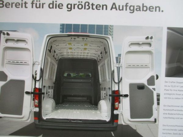 VW Crafter (SY SZ) Doka Kastenwagne März 2018 Version Östereich
