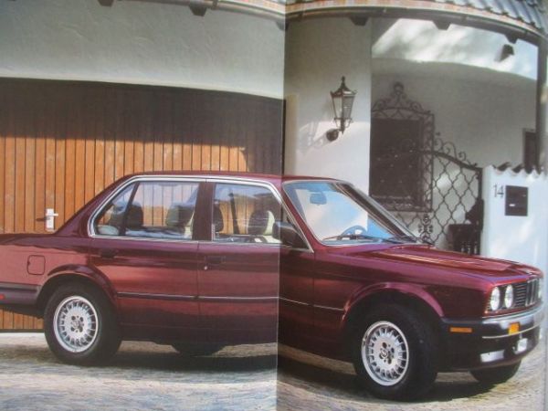BMW 325 325e 325es E30 US March 1986