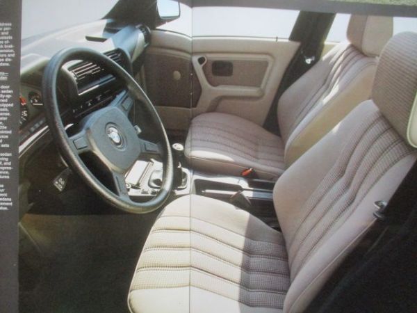 BMW 325 325e 325es E30 US März 1986