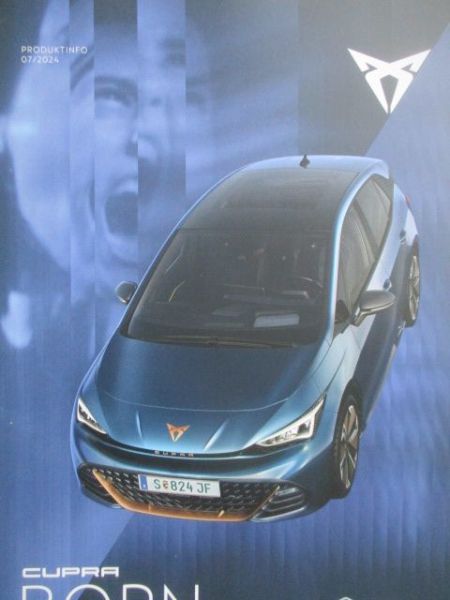 Cupra Born Produktinfo Juli 2024