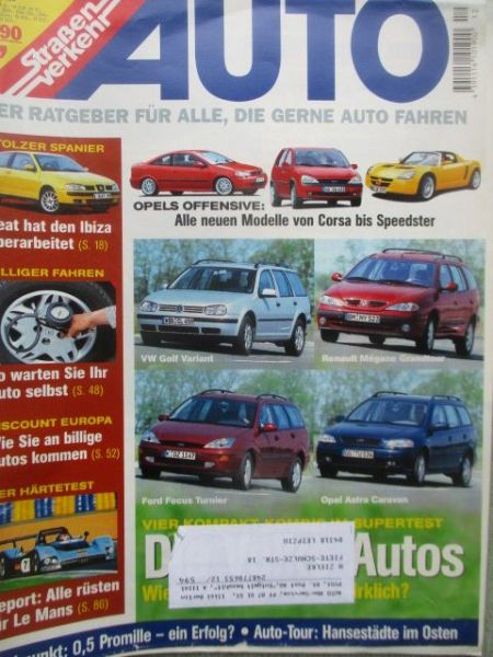 Auto Straßenverkehr 12/1999