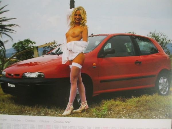 Fiat Auto-Mächen 1997 32x40cm
