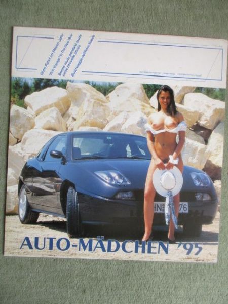 Fiat Auto-Mädchen 1995 33x35cm