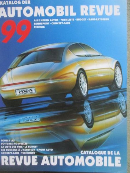 Automobil Revue 1999 Katalog