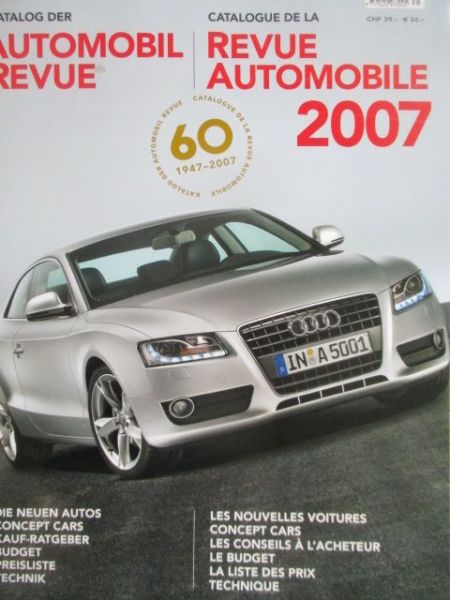 Automobil Revue Katalog 2007