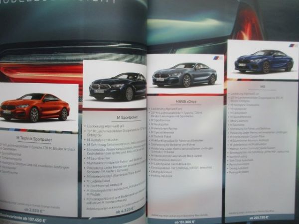 BMW 840i M850i xDrive G15 Coupé 840d xDrive +M8 F92 Juli 2021