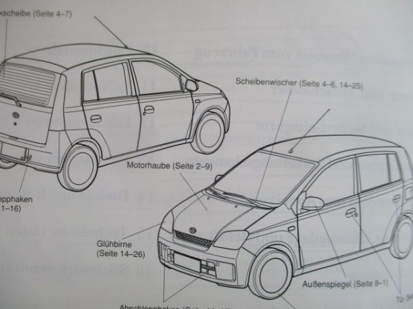 Daihatsu Cuore (L7) Anleitung 2003