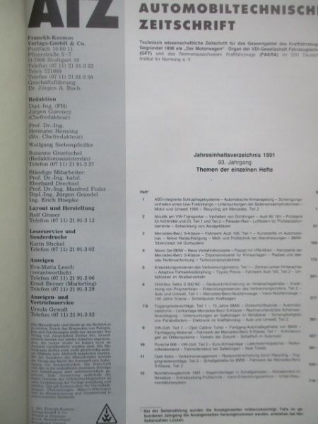 Automobiltechnische Zeitschrift 1990