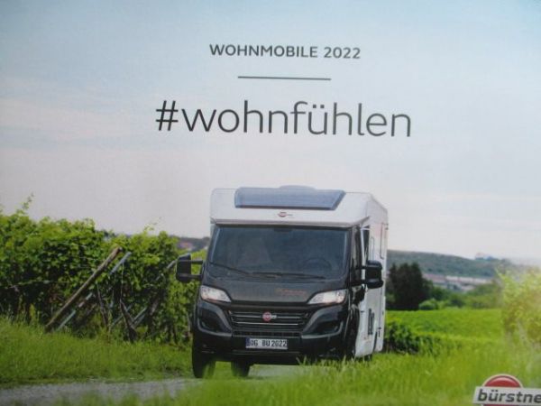 bürstner #wohnfühlen Wohnmobile 2022