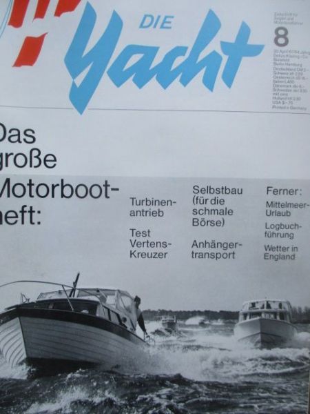Die Yacht 8/1967 Das große Motorbootheft