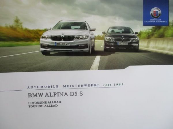 BMW Alpina D5 S Limousine Touring G30 G31 9/2019