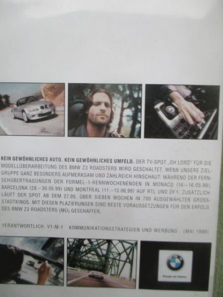 BMW Z3 Roadster E36/7 Kino- und TV-Spot "Oh Lord"