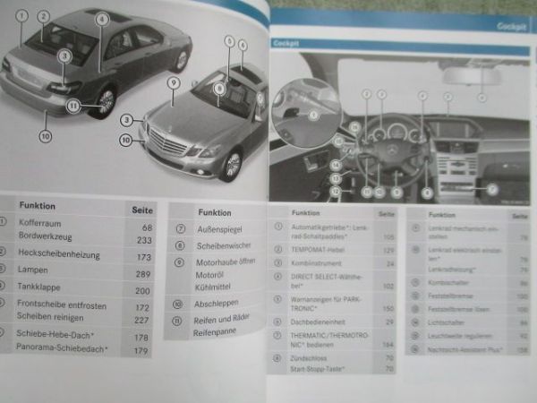 Mercedes Benz E-Klasse BR212 Bordbuch Mappe März 2009