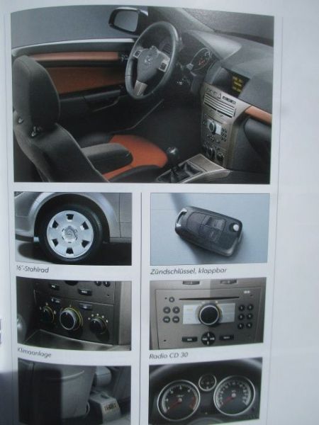 Opel Astra H GTC Dezember 2004 Produktinformation