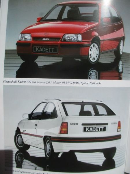 Opel 1987 Technik und Taktik für den Erfolg Produktinformation
