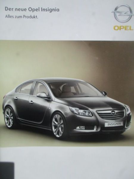 Opel Insignia A Produktinformation Juli 2008