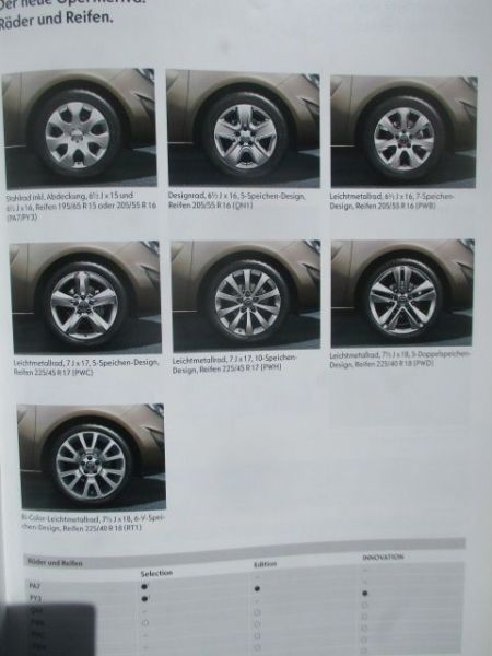 Opel Meriva B Produktinformation März 2010