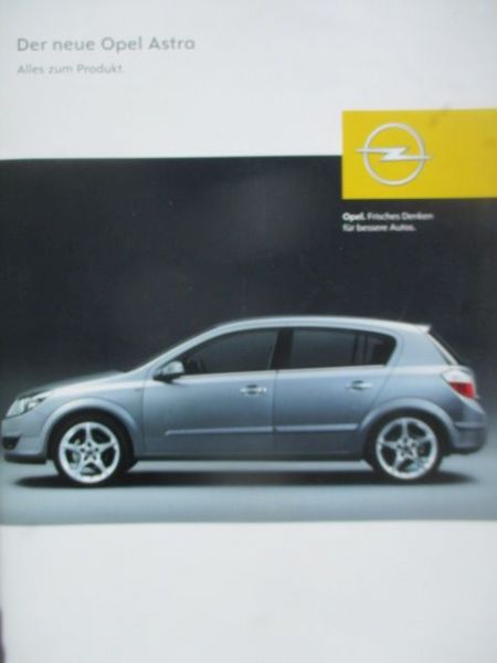 Opel Astra H Produktinformation Dezember 2003