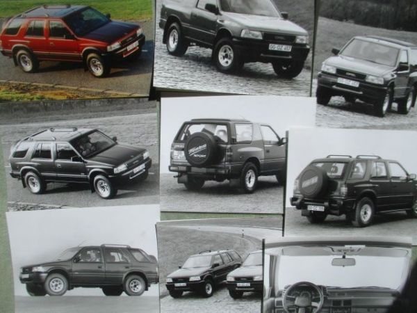 Opel Frontera A Produktinformation Ordner März 1991