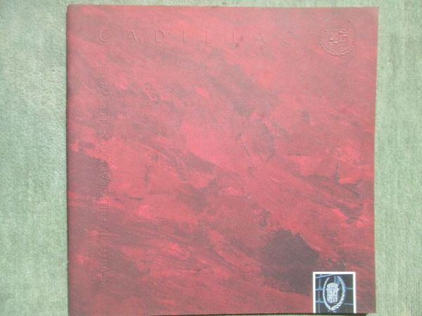 Cadillac Seville STS +Eldorado TC +Fleetwood Großformat Prospekt