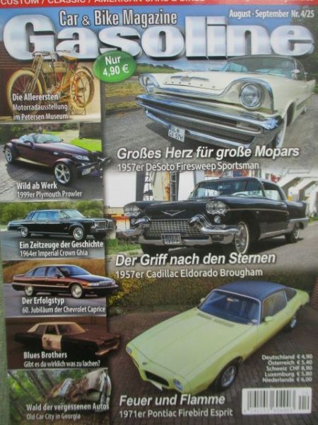 Gasoline Car & Bike Magazin 4/2025