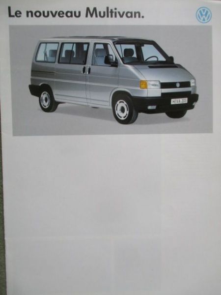 VW T4 Le nouveau Multivan August 1990