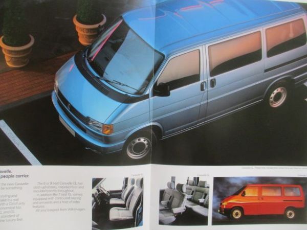 VW T4 Caravelle Englisch September 1990