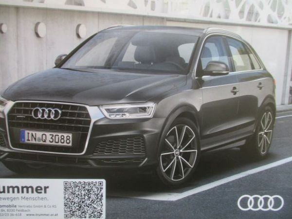 Audi Q3 (8U) +S line competition September 2016