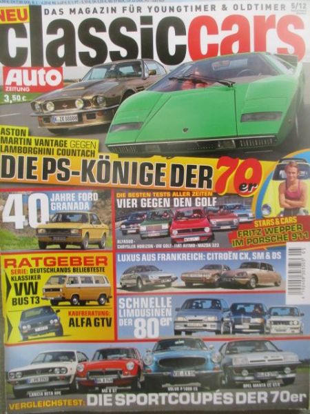 auto zeitung classiccars 5/2012