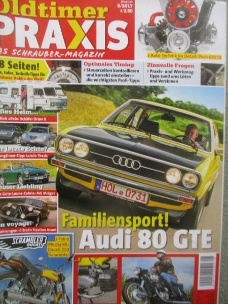 Oldtimer Praxis 8/2017