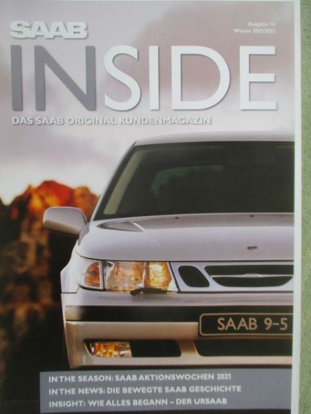Saab Inside Kundendienst Winter 2021/22