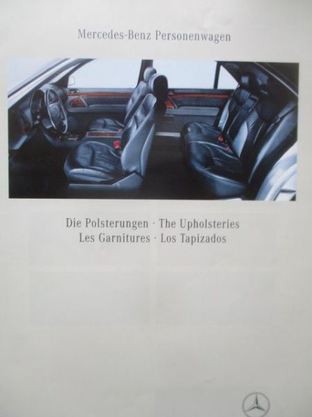 Mercedes Benz Personenwagen Die Polsterungen Februar 1991