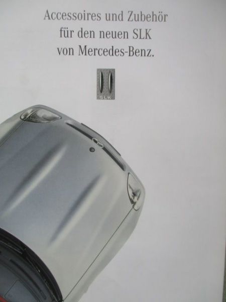 Mercedes Benz SLK R170 Zubehör Katalog